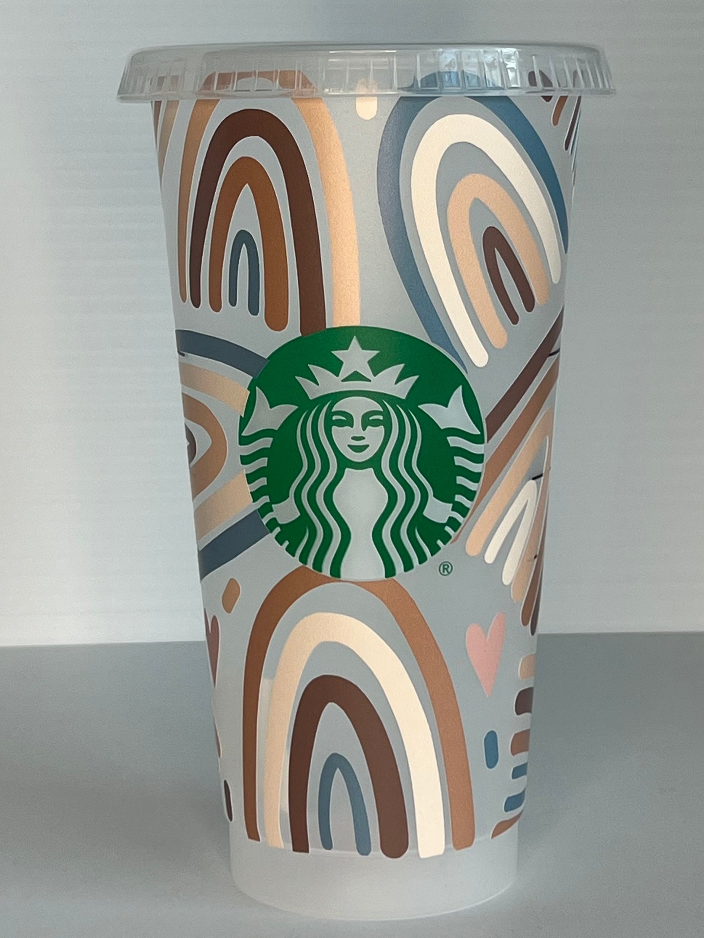 BOHO RAINBOWS 24 oz Starbucks Reusable Cold Cup