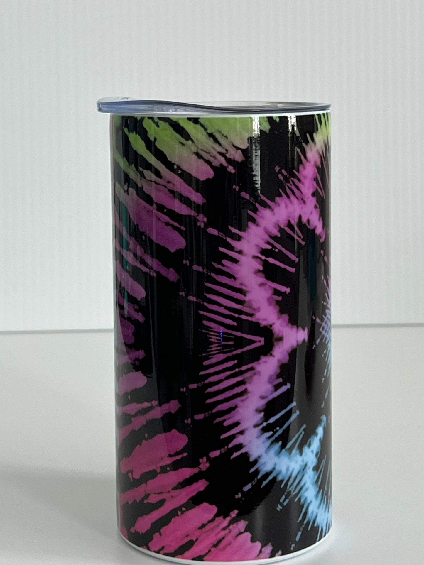 Neon Flower Sketch 12oz Tumbler
