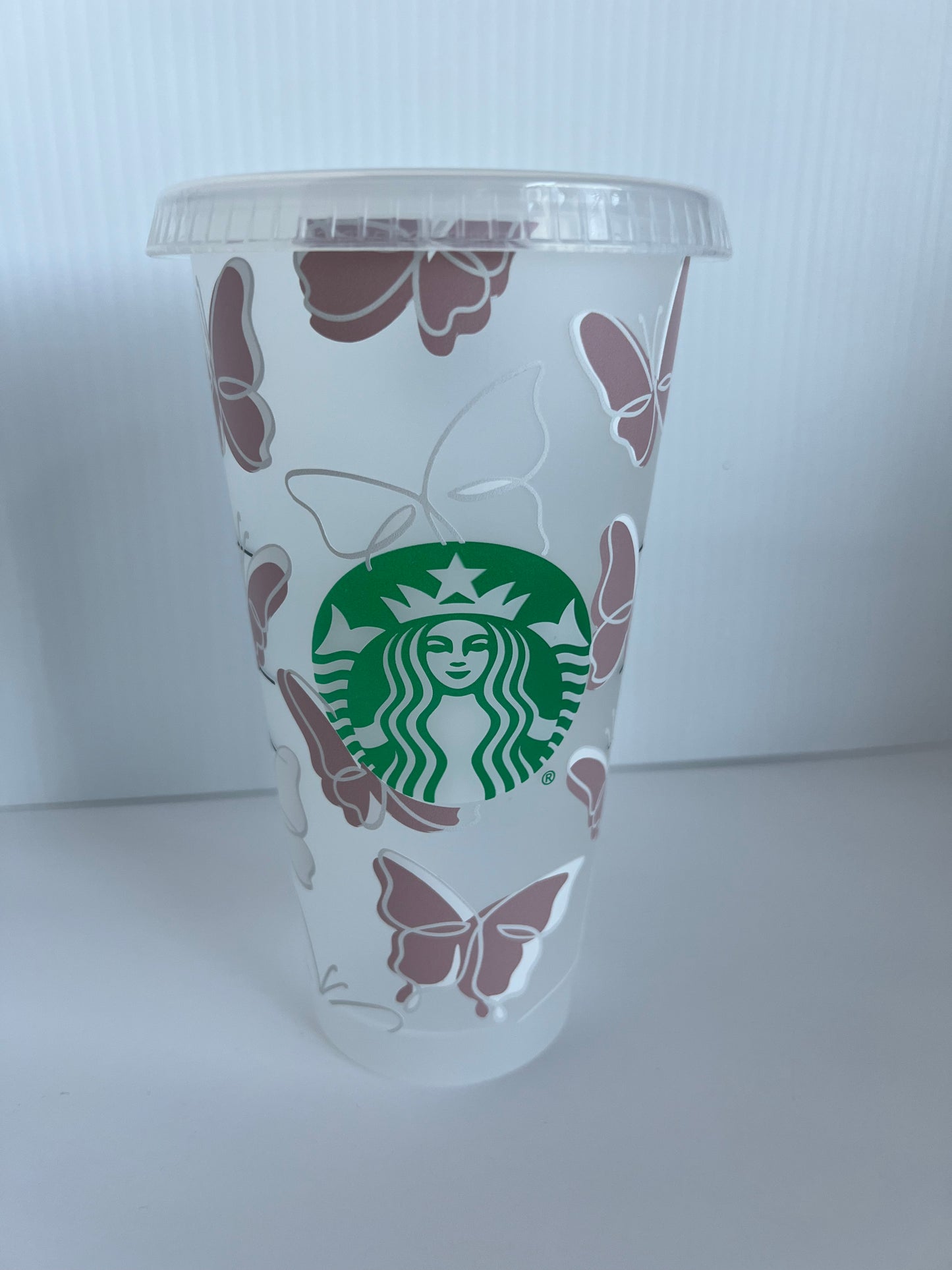 BUTTERFLIES 24 oz Starbucks Reusable Cold Cup